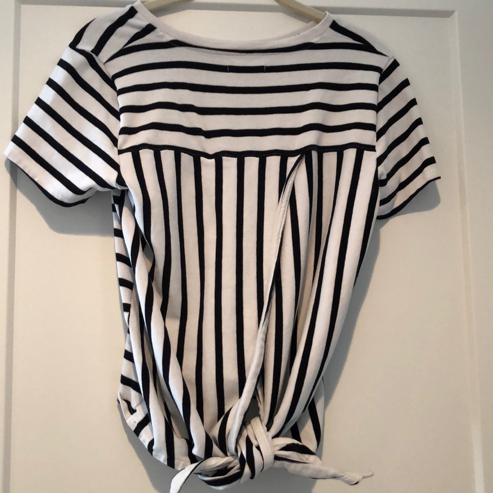 The Perfect Tie Back Tee